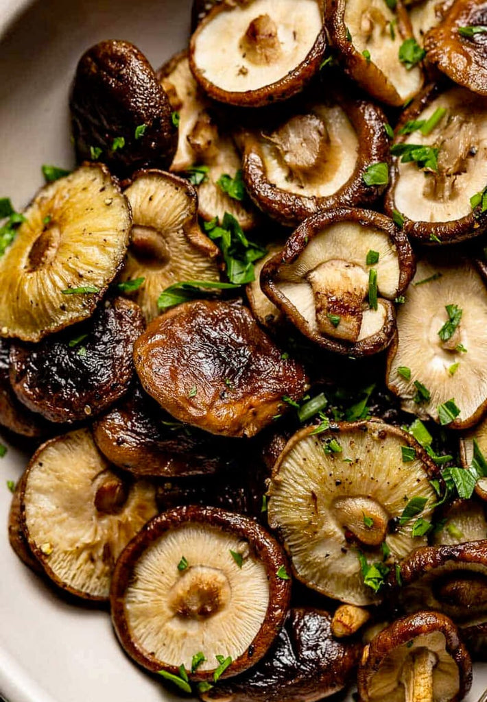 Baked Shiitake Mushrooms